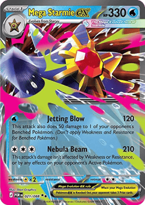 Perfect Order - #021 - Mega Starmie EX