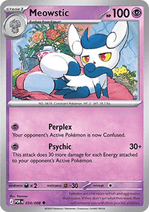 Perfect Order - #034 - Meowstic