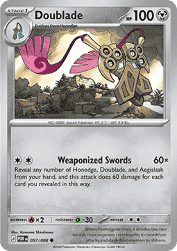 Perfect Order - #057 - Doublade