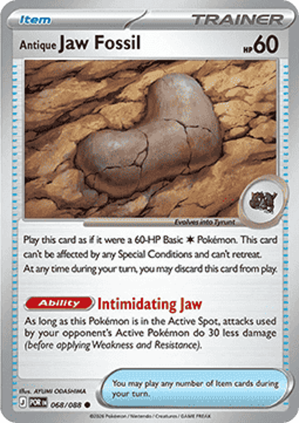 Perfect Order - #068 - Antique Jaw Fossil