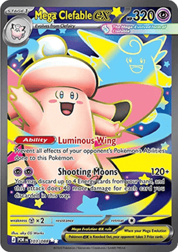 Perfect Order - #103 - Mega Clefable EX