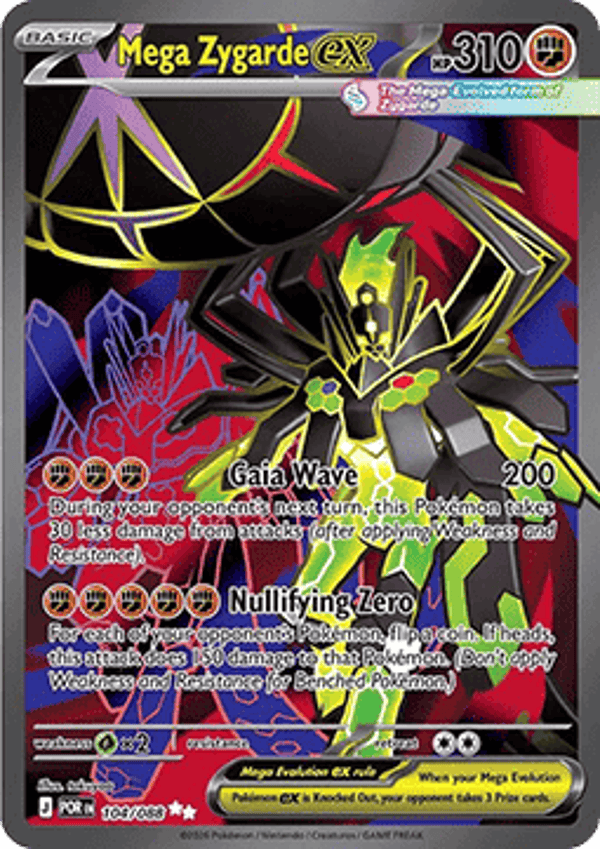 Perfect Order - #104 - Mega Zygarde EX