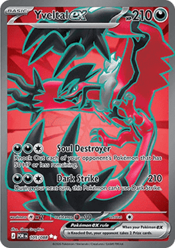 Perfect Order - #105 - Yveltal EX