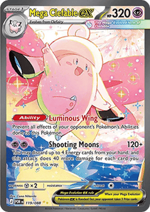 Perfect Order - #119 - Mega Clefable EX