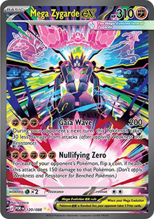 Perfect Order - #120 - Mega Zygarde EX