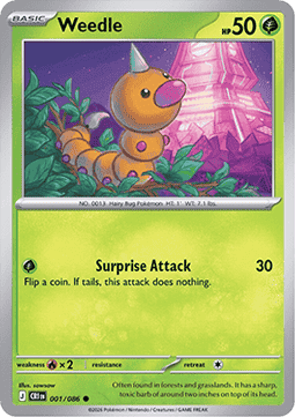 Chaos Rising - #001 - Weedle