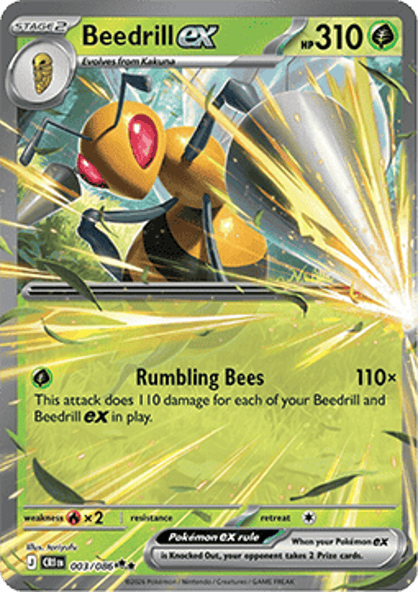 Chaos Rising - #003 - Beedrill EX