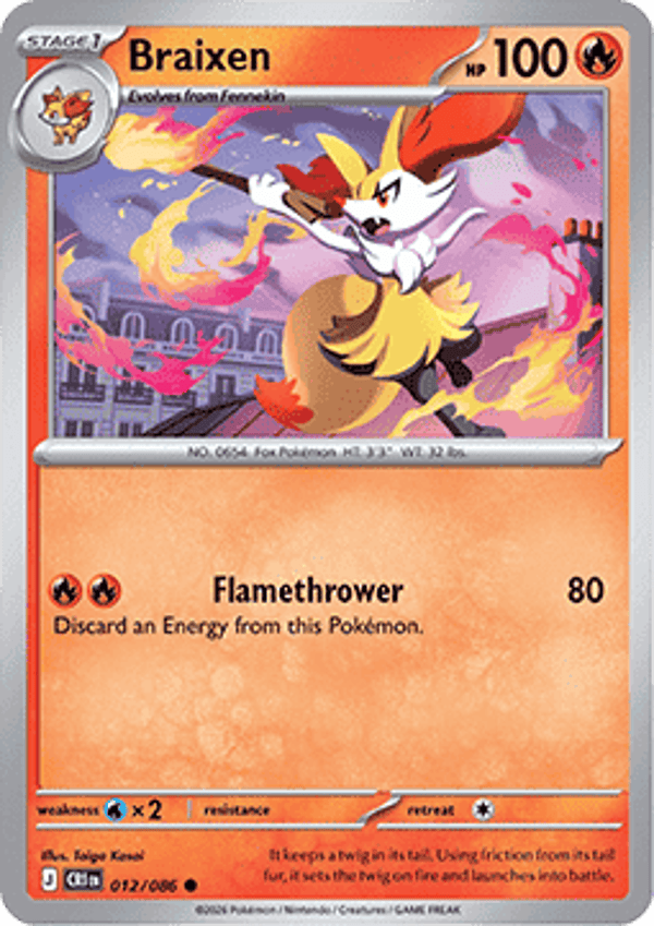 Chaos Rising - #012 - Braixen