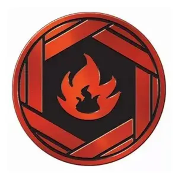 Coin - Fire Energy - Large