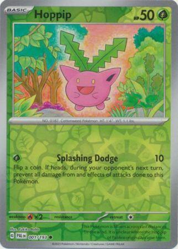 Paldea Evolved - #001 - Hoppip - REVERSE