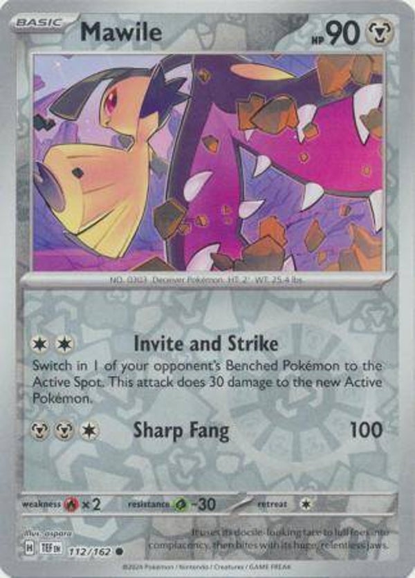 Temporal Forces - #112 - Mawile - REVERSE