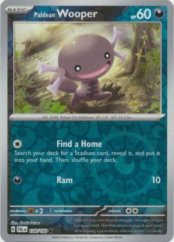 Paldea Evolved - #128 - Paldean Wooper - REVERSE