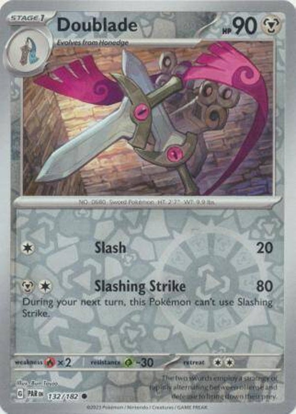 Paradox Rift - #132 - Doublade - REVERSE