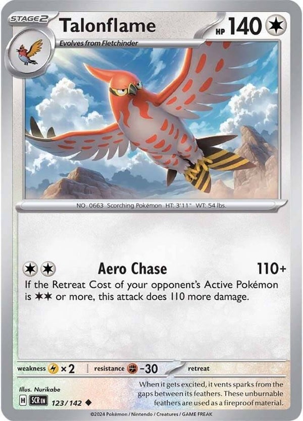 Stellar Crown - #123 - Talonflame