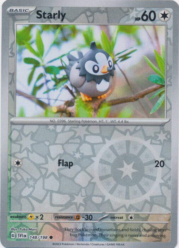 Scarlet & Violet - #148 - Starly - REVERSE