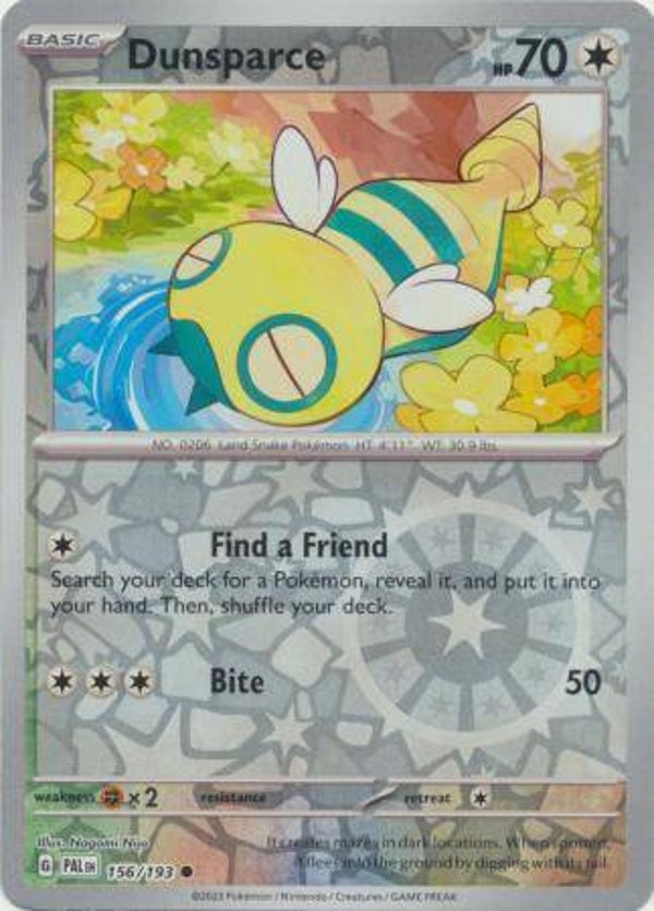 Paldea Evolved - #156 - Dunsparce - REVERSE