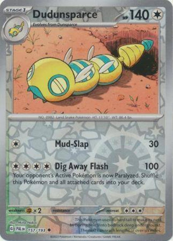 Paldea Evolved - #157 - Dudunsparce - REVERSE