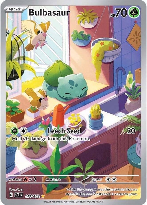 Stellar Crown - #143 - Bulbasaur