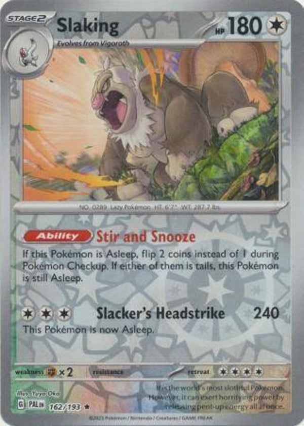 Paldea Evolved - #162 - Slaking - REVERSE