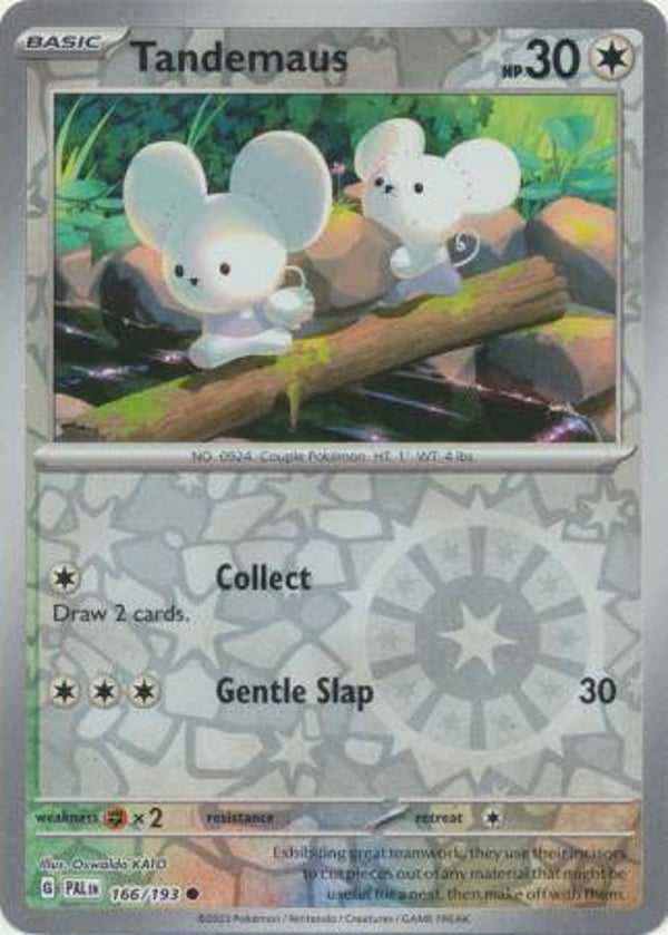 Paldea Evolved - #166 - Tandemaus - REVERSE