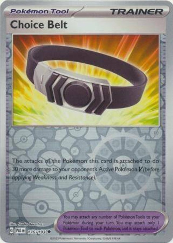 Paldea Evolved - #176 - Choice Belt - REVERSE