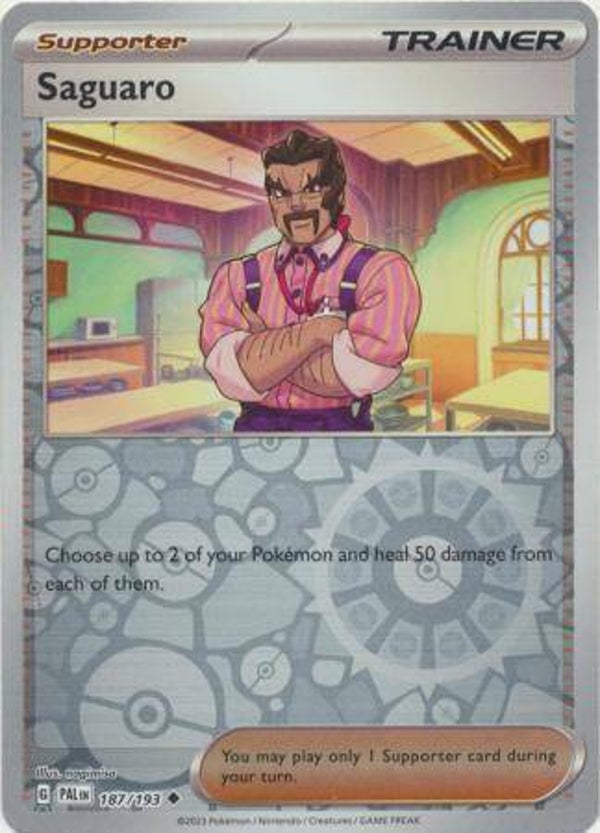 Paldea Evolved - #187 - Saguaro - REVERSE