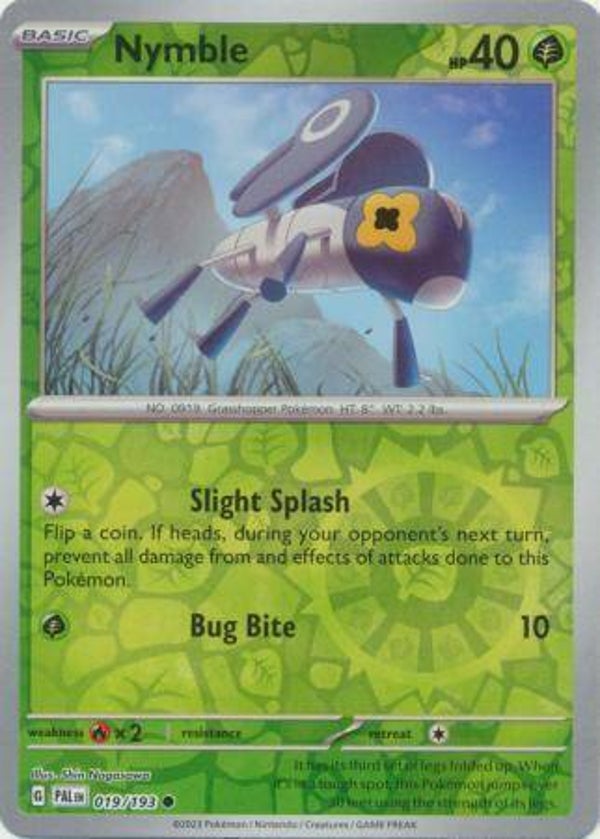 Paldea Evolved - #019 - Nymble - REVERSE