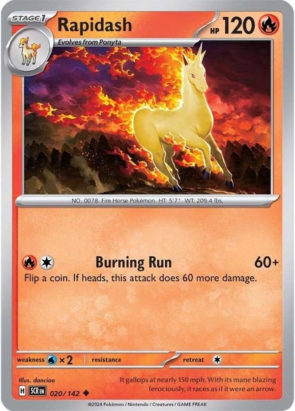 Stellar Crown - #020 - Rapidash