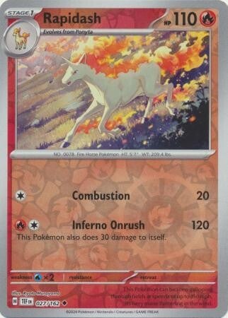 Temporal Forces - #027 - Rapidash - REVERSE