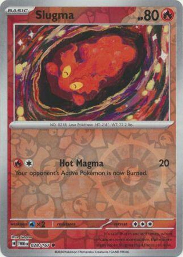 Twilight Masquerade - #028 - Slugma - REVERSE