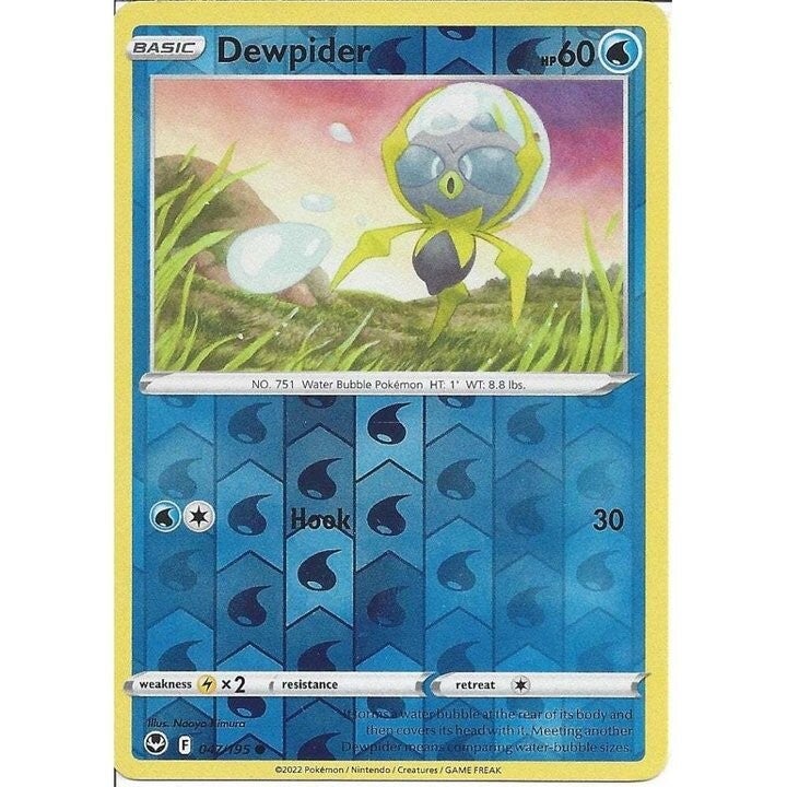 Silver Tempest - #047 - Dewpider - REVERSE