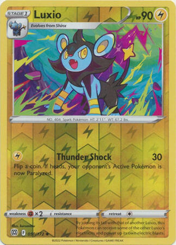 Brilliant Stars - #050 - Luxio - REVERSE