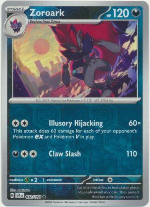 Shrouded Fable - #032 - Zoroark - REVERSE