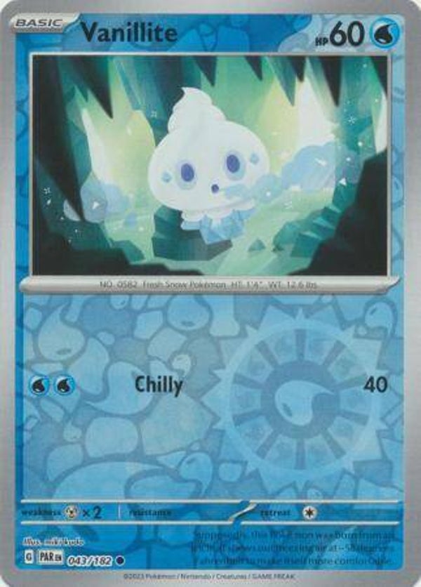 Paradox Rift - #043 - Vanillite - REVERSE