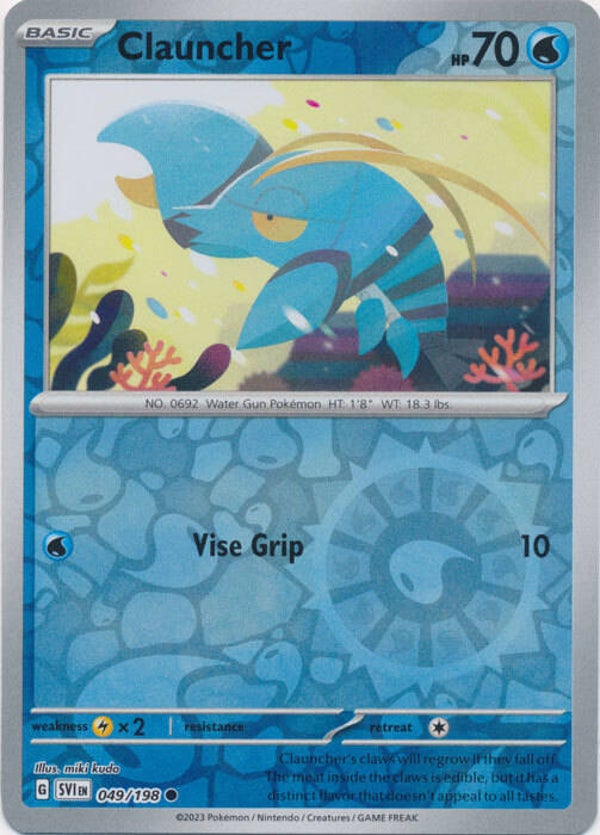 Scarlet & Violet - #049 - Clauncher - REVERSE