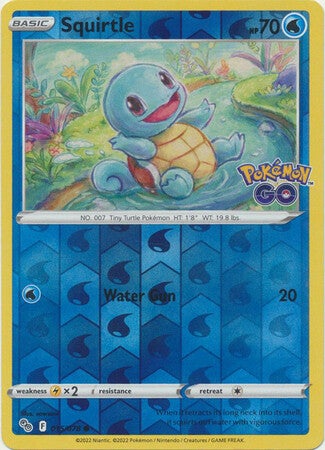 Pokemon Go - #015 - Squirtle - REVERSE