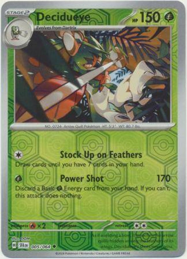 Shrouded Fable - #005 - Decidueye - REVERSE