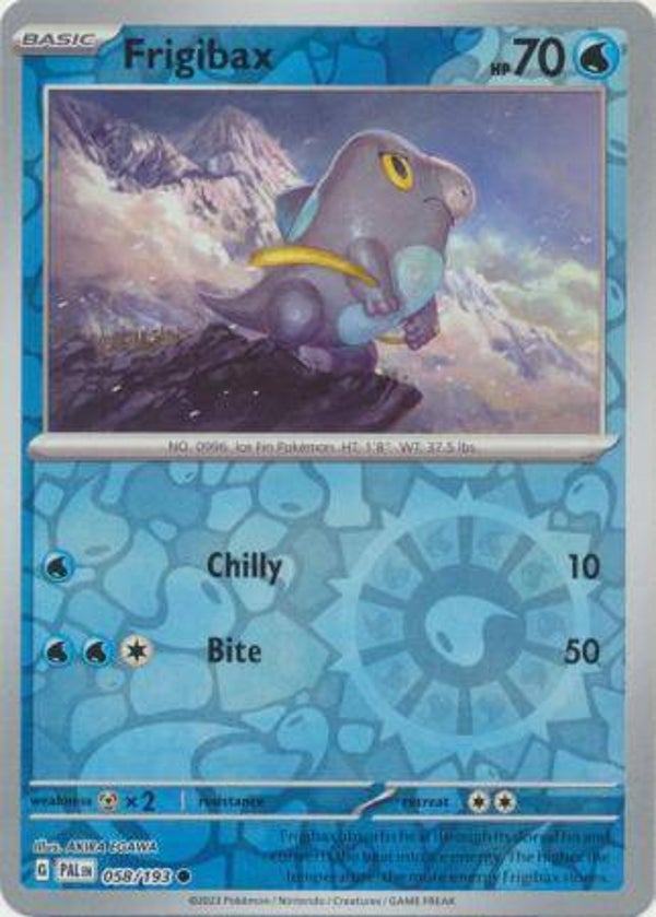 Paldea Evolved - #058 - Frigibax - REVERSE