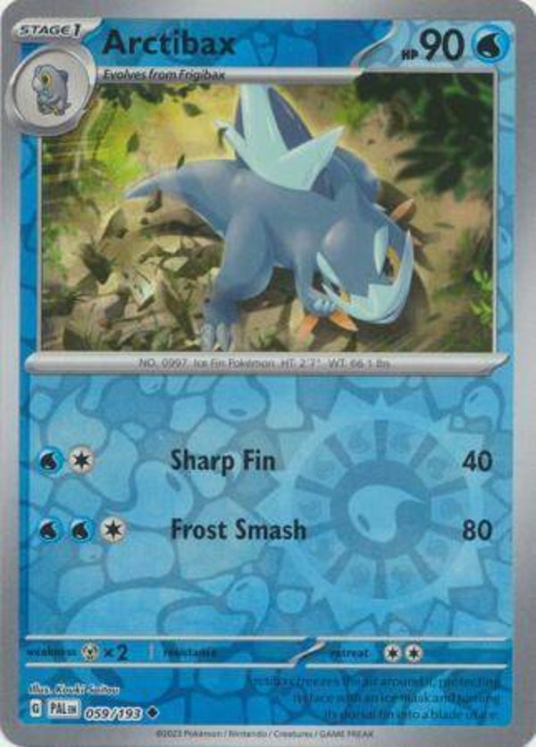 Paldea Evolved - #059 - Arctibax - REVERSE