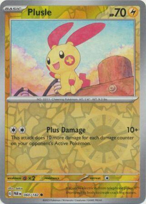 Paradox Rift - #060 - Plusle - REVERSE