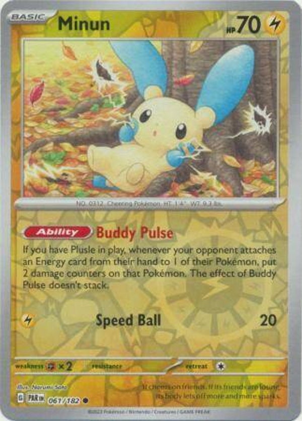 Paradox Rift - #061 - Minun - REVERSE
