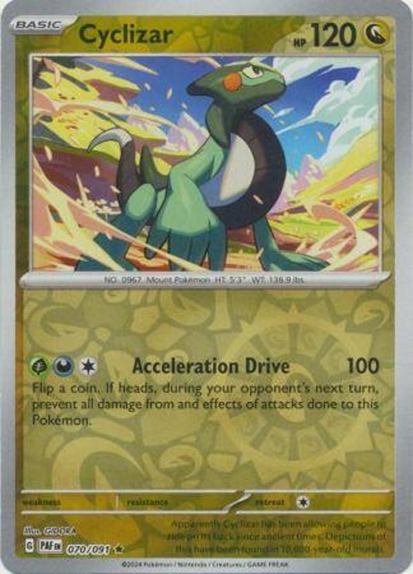 Paldean Fates - #070 - Cyclizar - REVERSE
