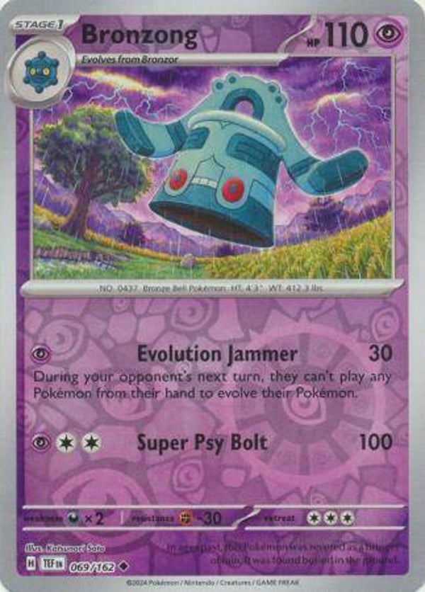 Temporal Forces - #069 - Bronzong - REVERSE