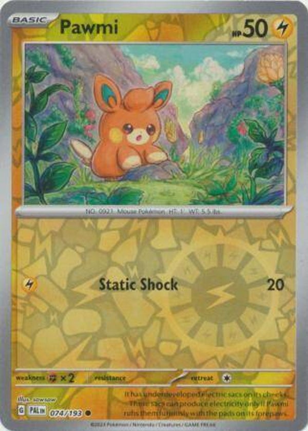 Paldea Evolved - #074 - Pawmi - REVERSE