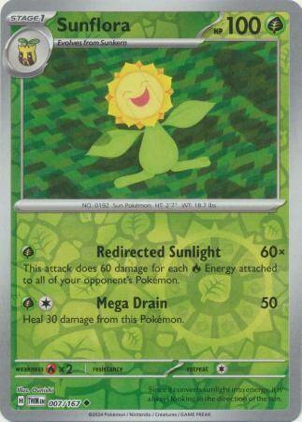 Twilight Masquerade - #007 - Sunflora - REVERSE