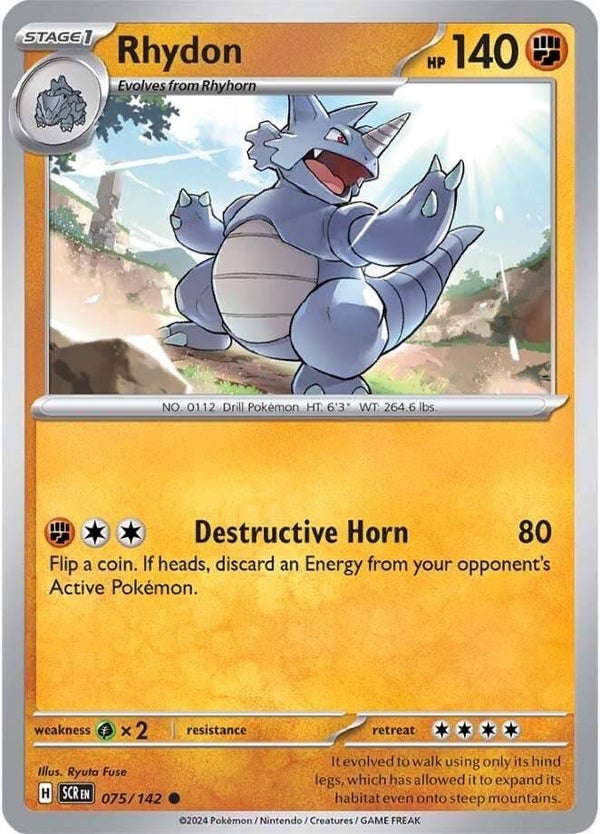 Stellar Crown - #075 - Rhydon