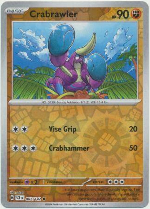 Stellar Crown - #087 - Crabrawler - REVERSE