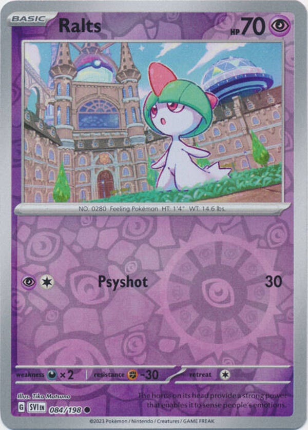 Scarlet & Violet - #084 - Ralts - REVERSE