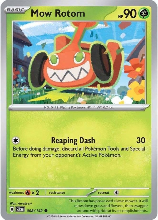 Stellar Crown - #008 - Mow Rotom
