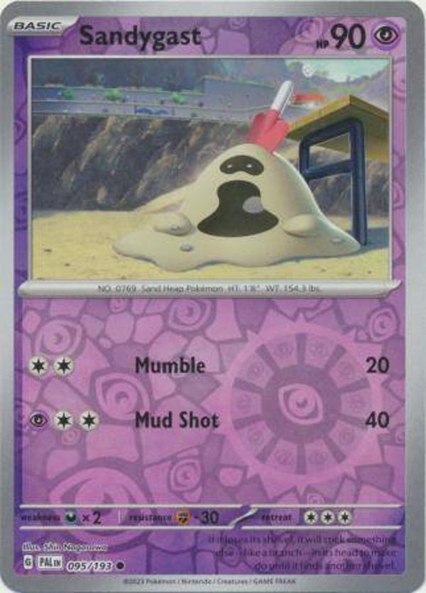 Paldea Evolved - #095 - Sandygast - REVERSE